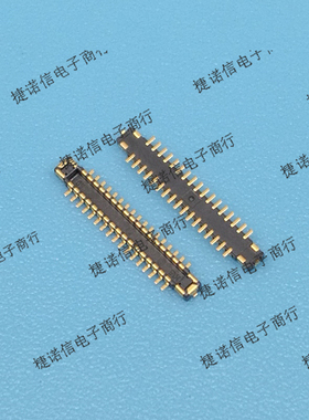 BM28P0.6-34DP/2-0.35V(51)  34pin 0.35MM间距公座现货原装