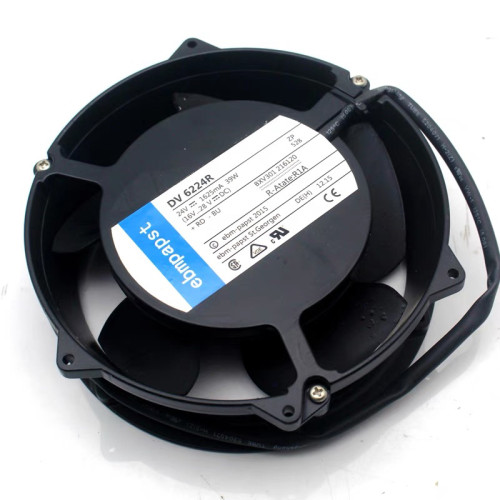 原装德国ebmpapst 散热风扇 DV6224R 24V 39W ABB变频器风机