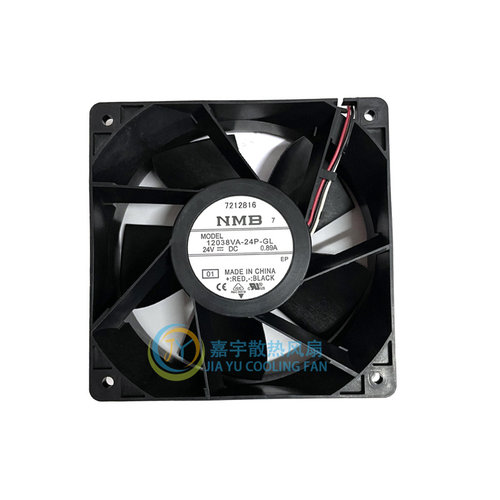 原装正品NMB 12038VA-24P-GL 0.89A 24V 12cm机柜变频器散热风扇