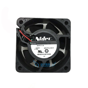 24V 0.18A 6025MM 工控散热风扇 nidec 变频器 B35717