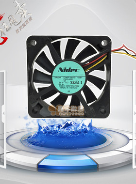 原装Nidec D06R-24SS1 01B 02B 24V 0.14A 0.12A 6015 散热风扇