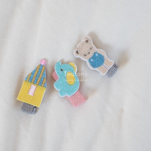 手工发夹familia发夹可爱