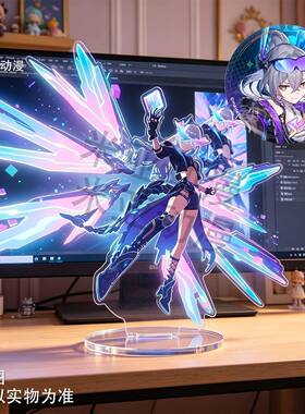 崩坏星穹铁道如是众生欢笑不已精致立牌系列银狼lv999狼尊自制