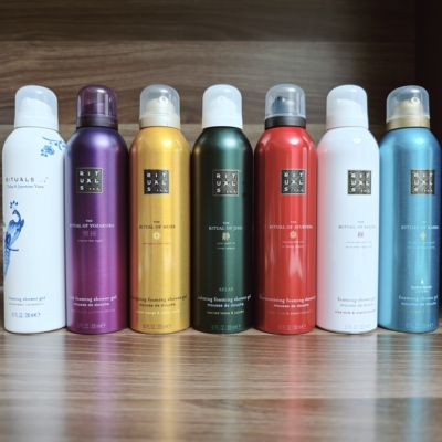 Rituals怡式发泡沐浴露200ML夜樱花梵心静赋能予善仪式阿姆斯特丹