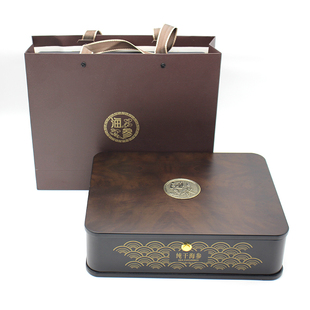 新款海参礼盒高档海参包装盒干海参辽参半斤一斤礼品盒支持