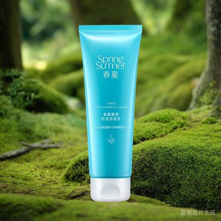 春夏洗面奶氨基酸奶泡洁面乳玻尿酸补水保湿深层清洁温和不紧绷