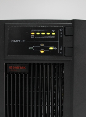 SANTAK深圳山特UPS不间断电源 C2KS 1600W 12V17AH 6只延时30分钟