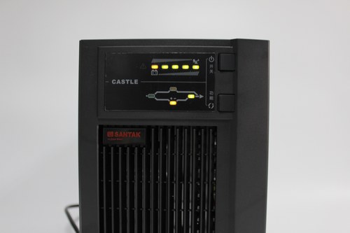 正品山特UPS不间断电源 C1KS 800W 1KVA 12V65AH电池6只供电6小时