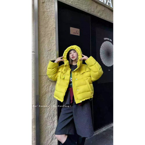 秒杀连帽拉链羽绒服H5821