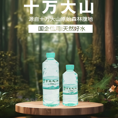 十万大山天然山泉水广西自然保护区550mlx24瓶膜包装