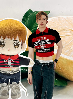 现货 18.20.40cm卢翰霆AnsonLo同款Lemonade 新单曲T恤套装公仔衫