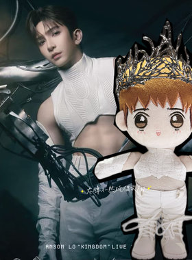 盧瀚霆ANSON lO KINGDoM LIVE 2025演唱会海报同款公仔衫