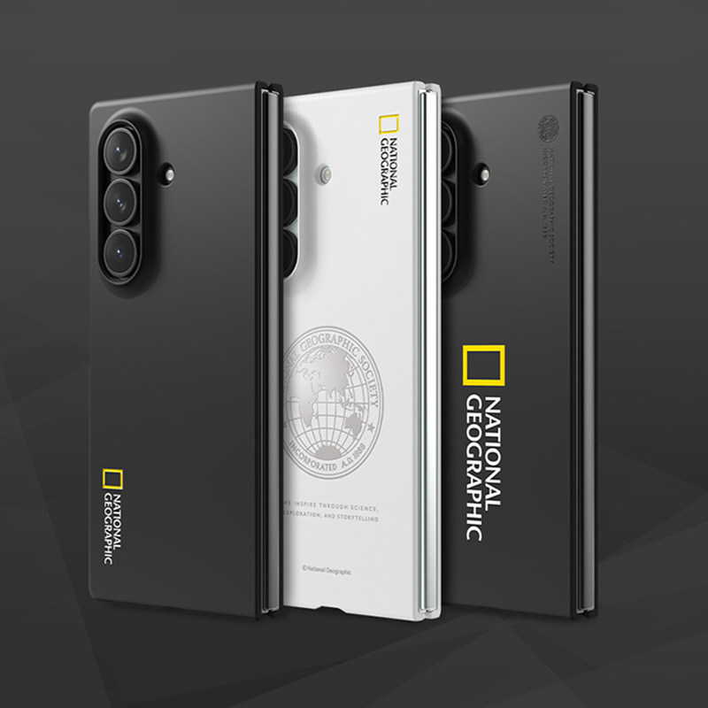 韩国国家地理经典地图地球图商务气质适用三星Galaxy z fold7手机壳折叠屏简约大气Zfold6翻盖保护套超薄硬壳