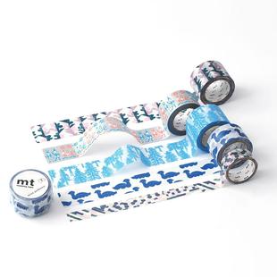 日本MT2024AW秋冬新品 饰贴纸 手帐和纸胶带deco皆川明mina系列装