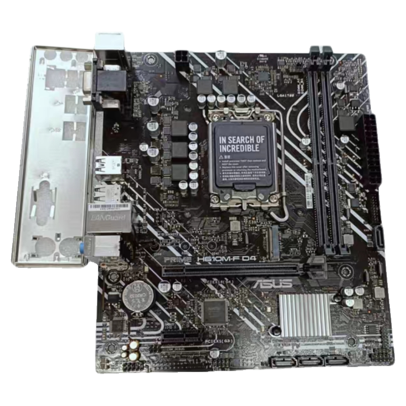 华硕H610M-F D4 R2.0  台式机主板 H610主板 四代内存图片