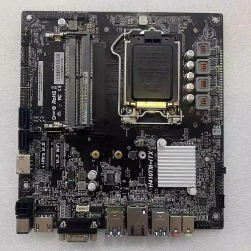 华擎H410TM-ITX 510主板610TM-ITX工控超薄迷你小主机一体机主板