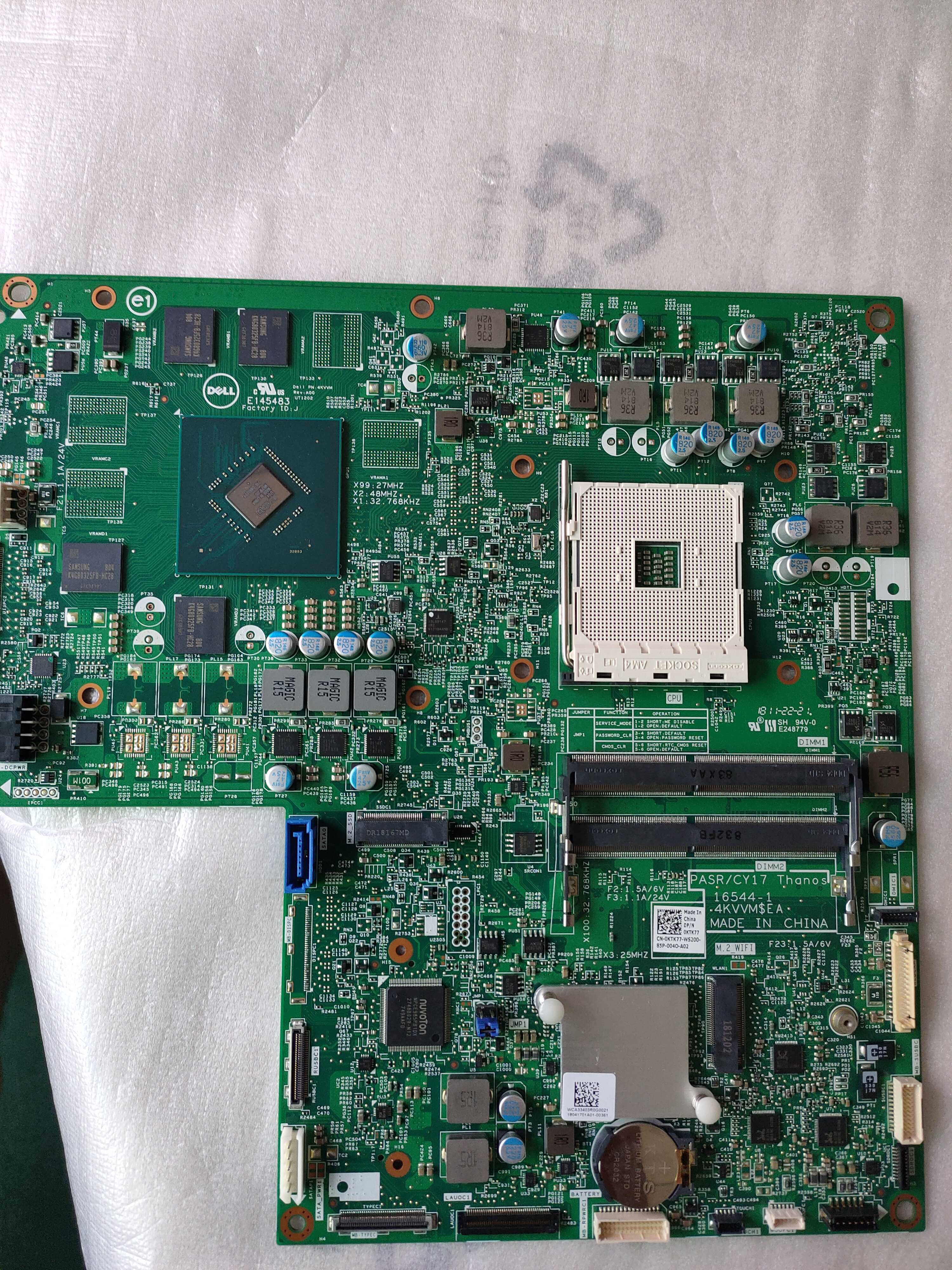 戴尔 24-7775 一体机主板 0KTK77 独立主板 AM4主板 24 5475 主板