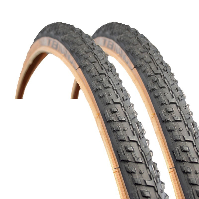 WTB自行车轮胎瓜车700X40C黑色棕边复古黄边公路车越野外胎