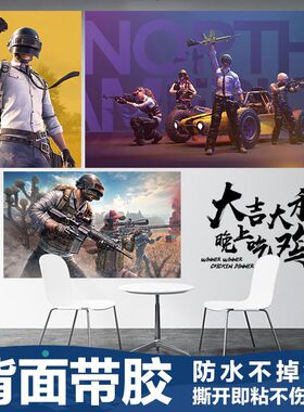 和平精英吃鸡海报绝地求