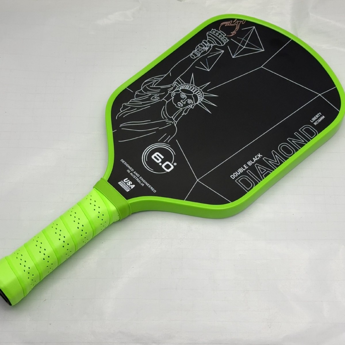 新款自由女神款热成型匹克球拍T700碳纤维专业级轻量轻量跨境热卖