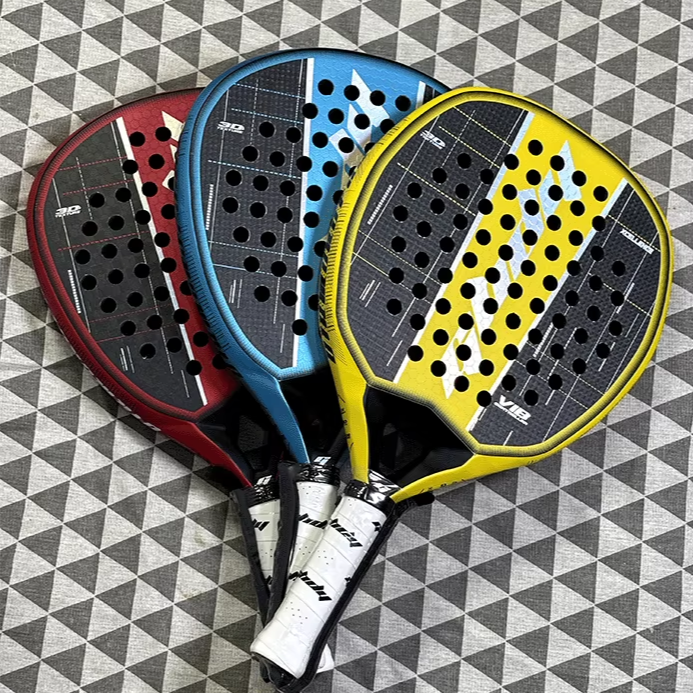 碳素Beach Paddles 沙滩球拍3K18K碳纤维板式网球拍 外贸品质新款