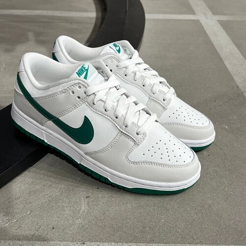 Nike/耐克 Dunk Low 白绿 低帮 潮流 运动休闲板鞋 DV0831-107