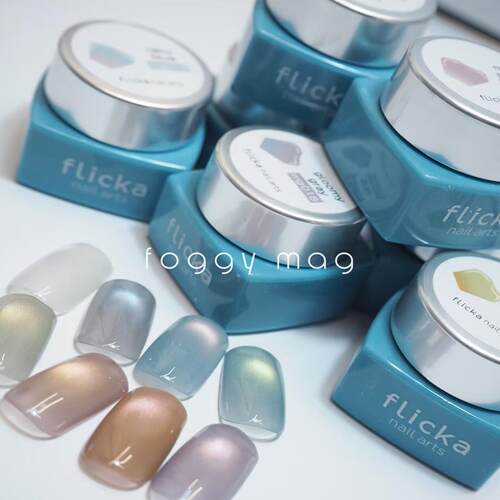 朦胧迷雾质感猫眼胶flickanail