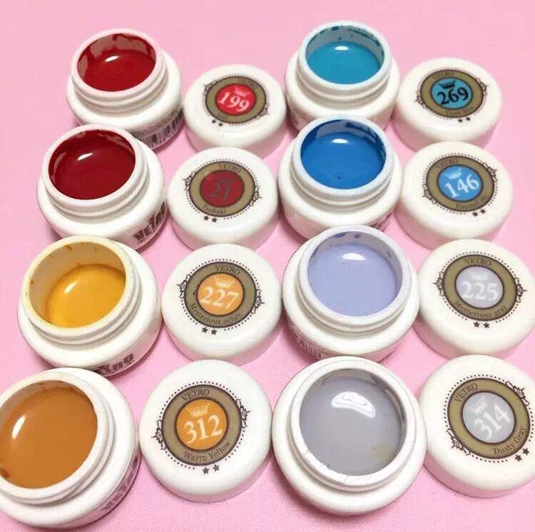 日本VETRO光疗胶色胶甲油胶