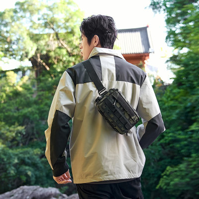 胸包双肩战术胸前挂包马甲式工具包路亚工装户外骑行收纳徒步背包
