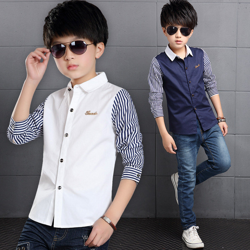 Chemise garcon à manche longue - Ref 2074063 Image 3