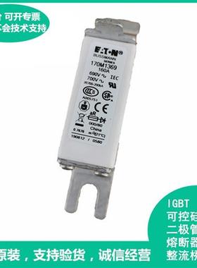 全新原装进口Bussmann保险丝 170M1369 160A 690V~700V快断熔断器