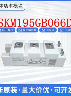 西门康 可控硅 整流桥 IGBT SKM195GB066D  二极管 现货直发