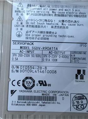 伺服驱动器SGDV-R90A11A全新原装质保一年现货包邮欢迎询价