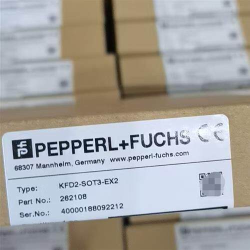KFD2-SOT3-EX2隔离式安全栅 货号:262108全新原装现货包邮