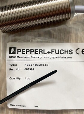 NBB5-18GM50-E2倍加福电感式传感器/接近开关 订货号:326161-0105