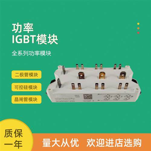 全新功率IGBT模块SKD75GAL123D16L2 SKM100GD063DL SKM50GB12T4