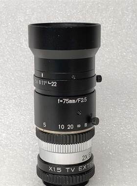 议价日本正品原装KOWA工业相机CCD 镜头 f=75mm/F2.5  现货