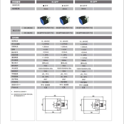 全新HEIN LANZ电感式接近开关IS-RFP-F15/N20-PD7/CD7-G00感测器