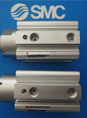 全新SMC原装止动气缸RSDQB40-25B/25BK/25BR/25BL/25BB/25BD阻挡
