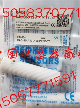 当天发货全新瑞奇能感应器KAS-80-A13-A-K-PTFE防腐蚀