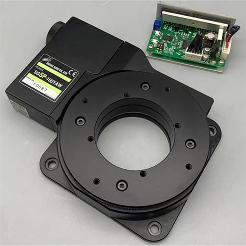 精密电动旋转台 中空转盘   SGSP-120YAW  定位分度台 现货
