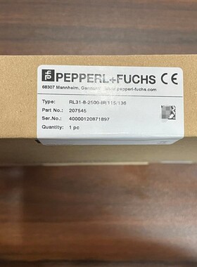 RL31-8-2500-IR/115/136漫反射型光电传感器(207545)现货