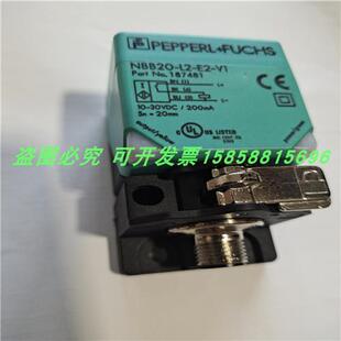电感式 NBB20 PNP常开传感器金属感应 V1四针插头式
