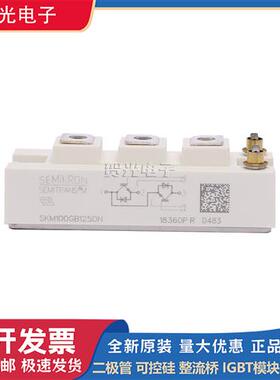 全新功率IGBT模块SKM100GB125DN可控硅现货原装