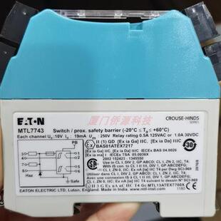 7743英国伊顿浪涌保护器 隔离式安全栅 全新原装现货库存充足