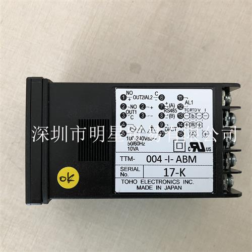 日本TOHO TTM-004W-I-ABM替代TTM-004-I-ABM 温控器原装正品