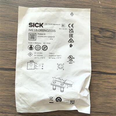 全新原装正品 SICK西克 IME18-08BNOZCOS 接近开关 1040978 现货