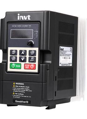 全新INVTGoodrive10系列变频器GD10-1R5G-S2-B 1.5KW/220V