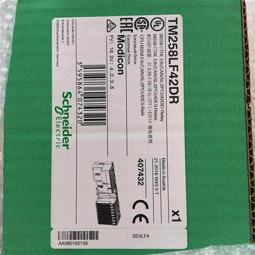 258系列本体TM258LD42DT/LF42DR/LF42DT/LF66DT4L全新现货