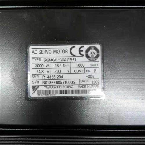 SGMGH-30ACB21安川词服电机成色漂亮保修3个月 议价